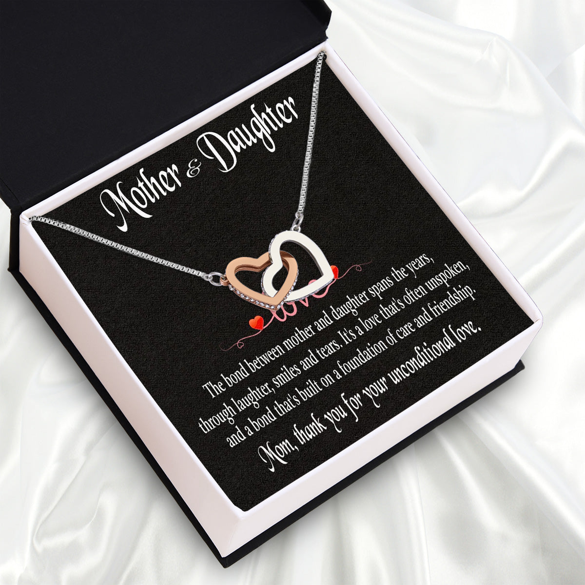 Necklace Gift For Mother Daughter