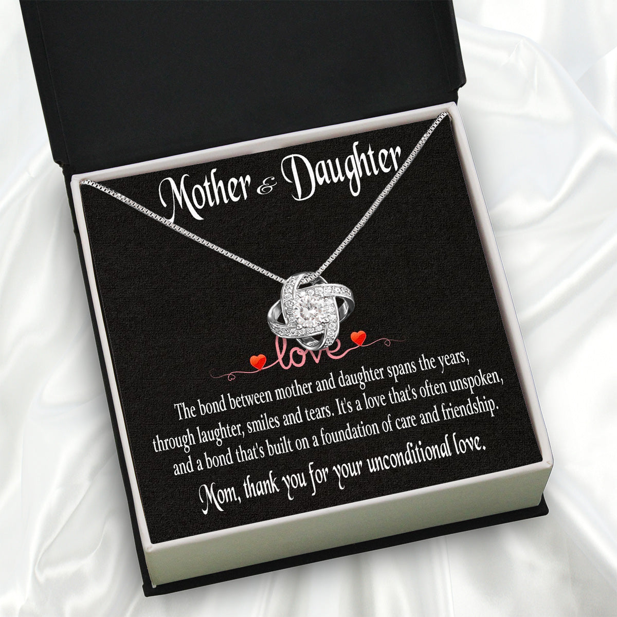 Necklace Gift For Mother Daughter