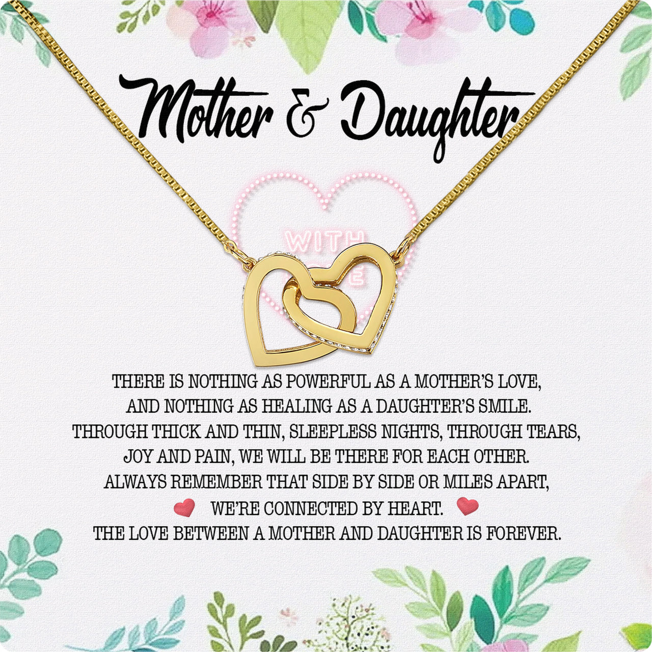 Necklace Gift For Mother Daughter