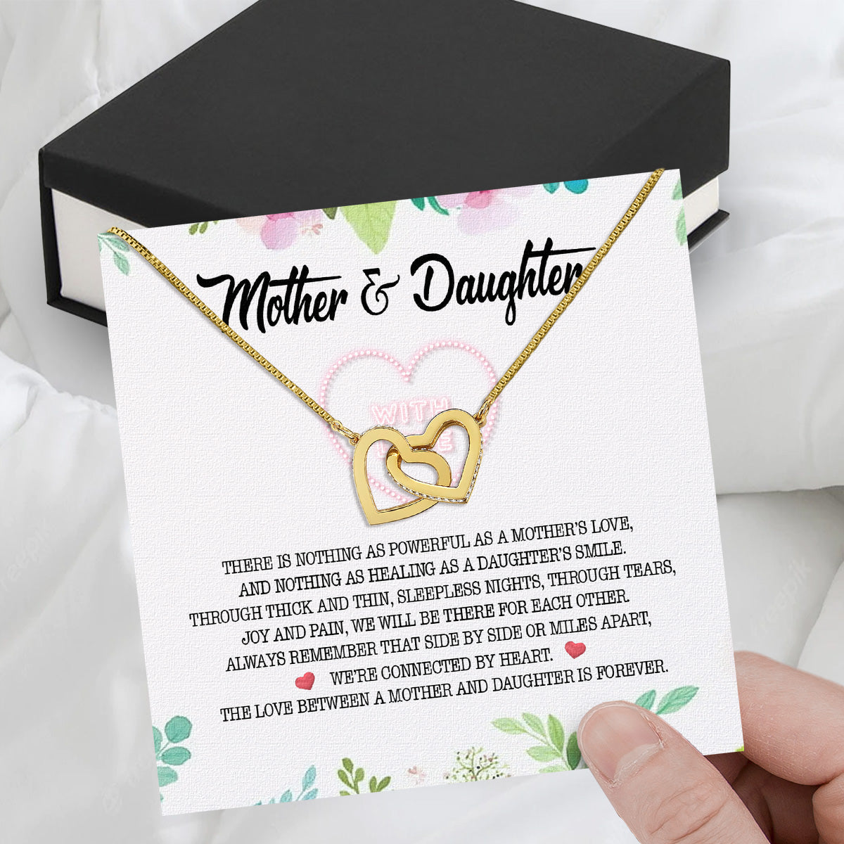 Necklace Gift For Mother Daughter