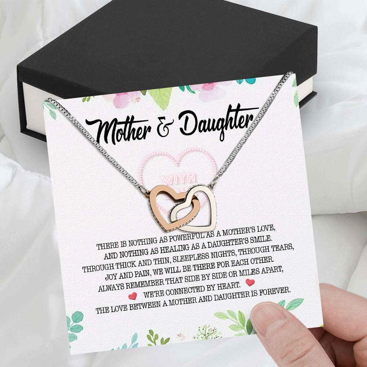 Necklace Gift For Mother Daughter