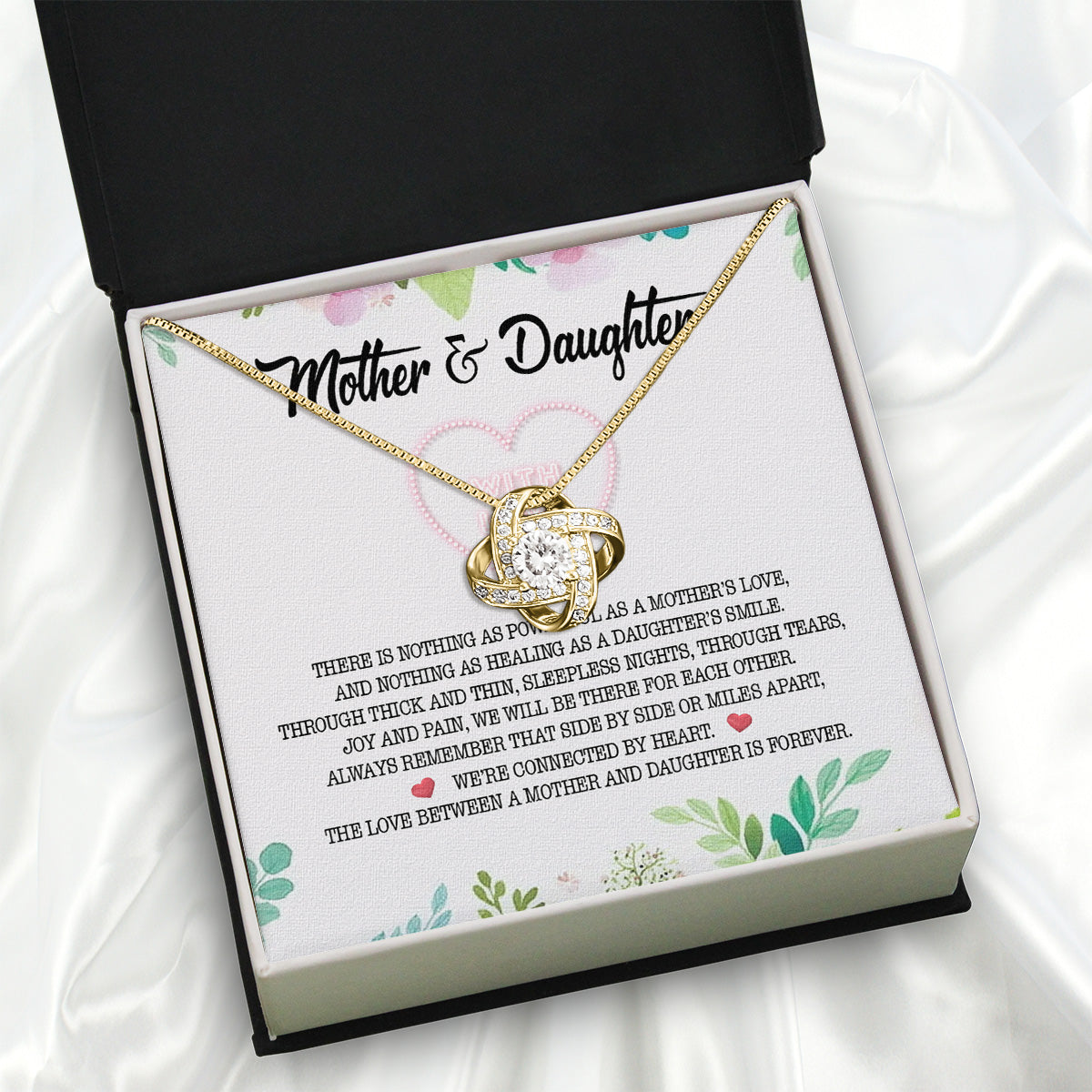 Necklace Gift For Mother Daughter