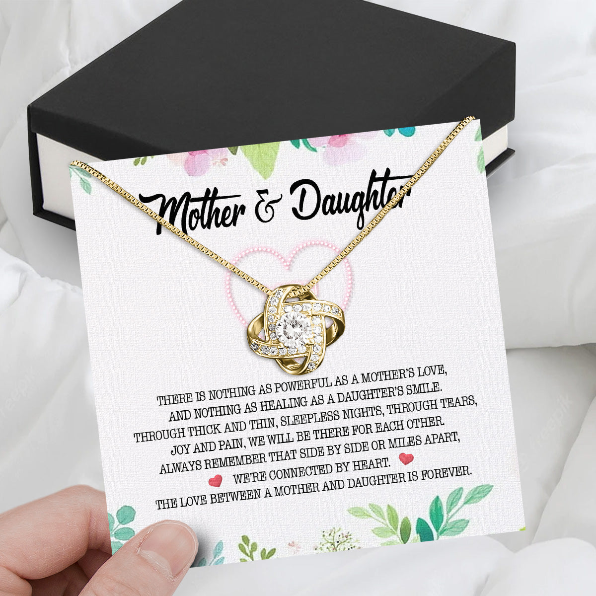 Necklace Gift For Mother Daughter