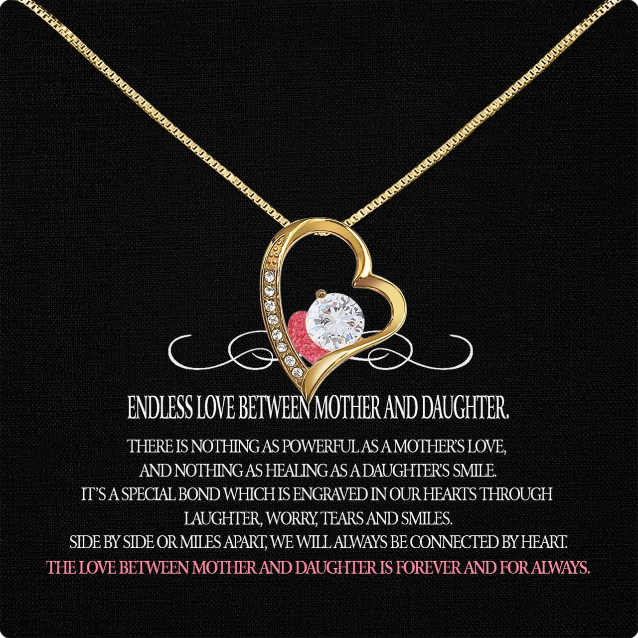 Necklace Gift For Mother Daughter