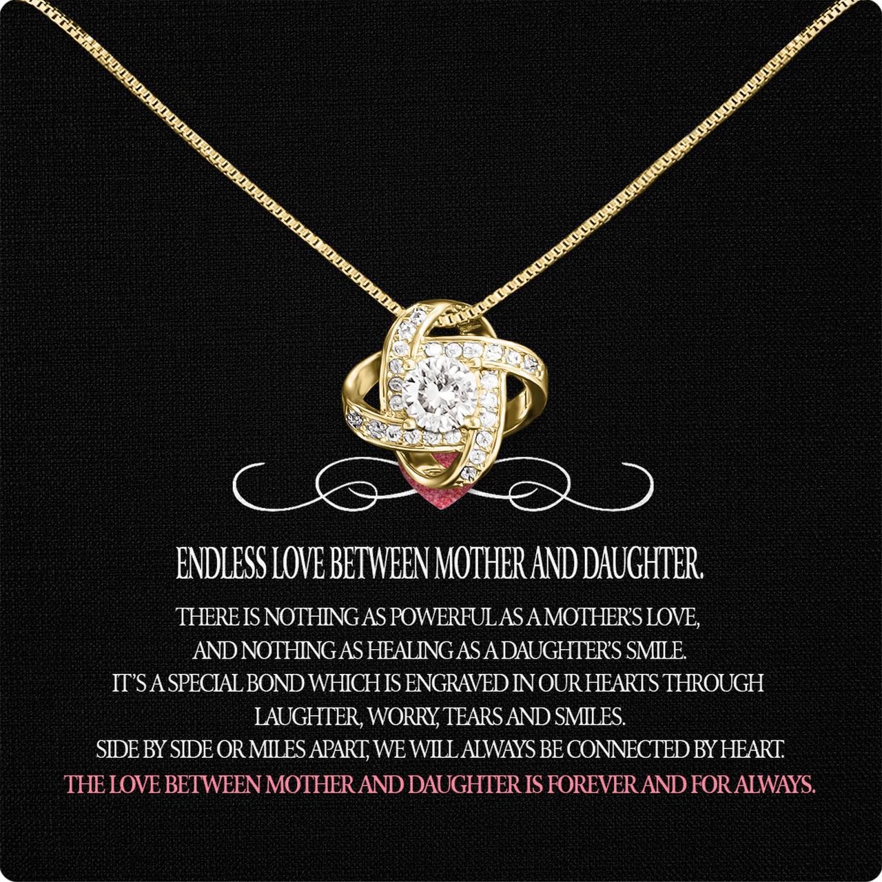 Necklace Gift For Mother Daughter