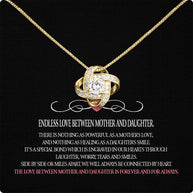 Necklace Gift For Mother Daughter