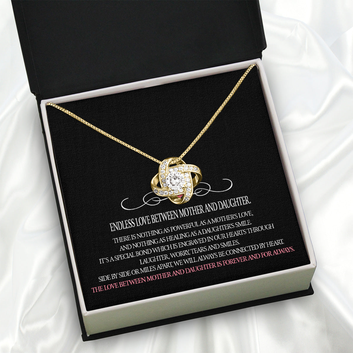 Necklace Gift For Mother Daughter