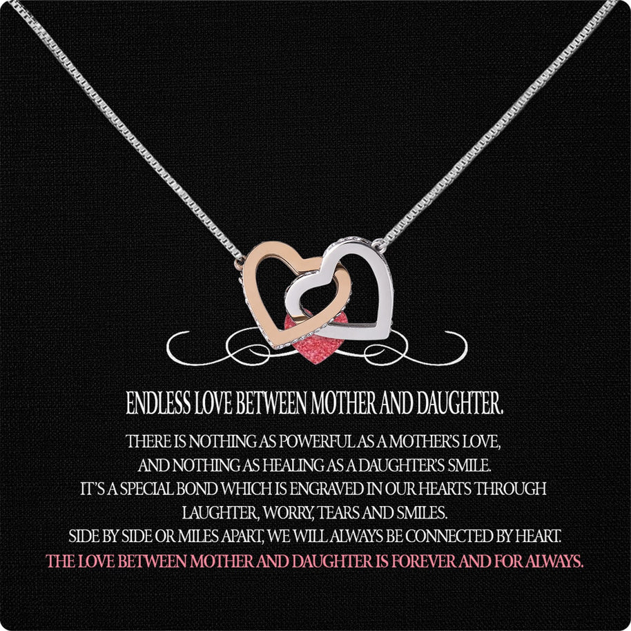 Necklace Gift For Mother Daughter