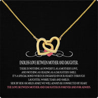 Necklace Gift For Mother Daughter