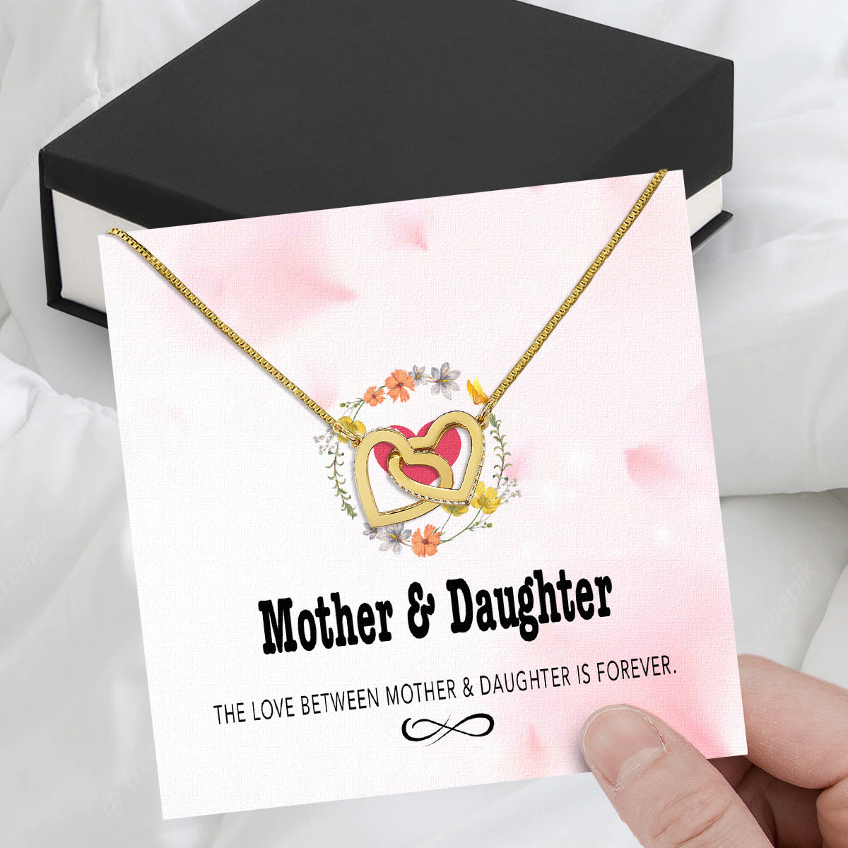 Necklace Gift For Mother Daughter