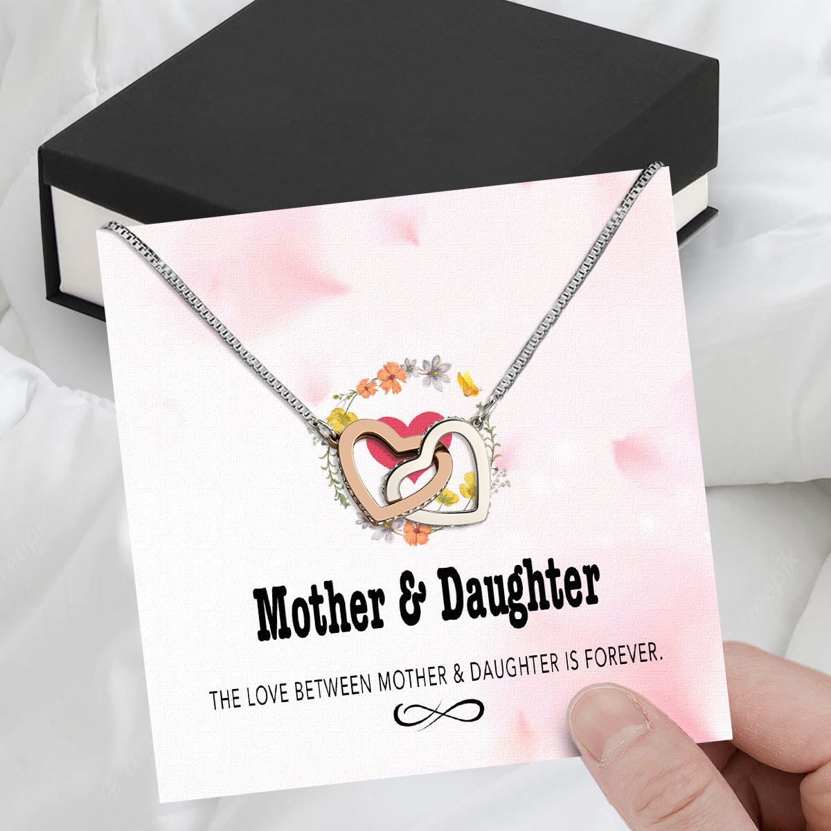 Necklace Gift For Mother Daughter