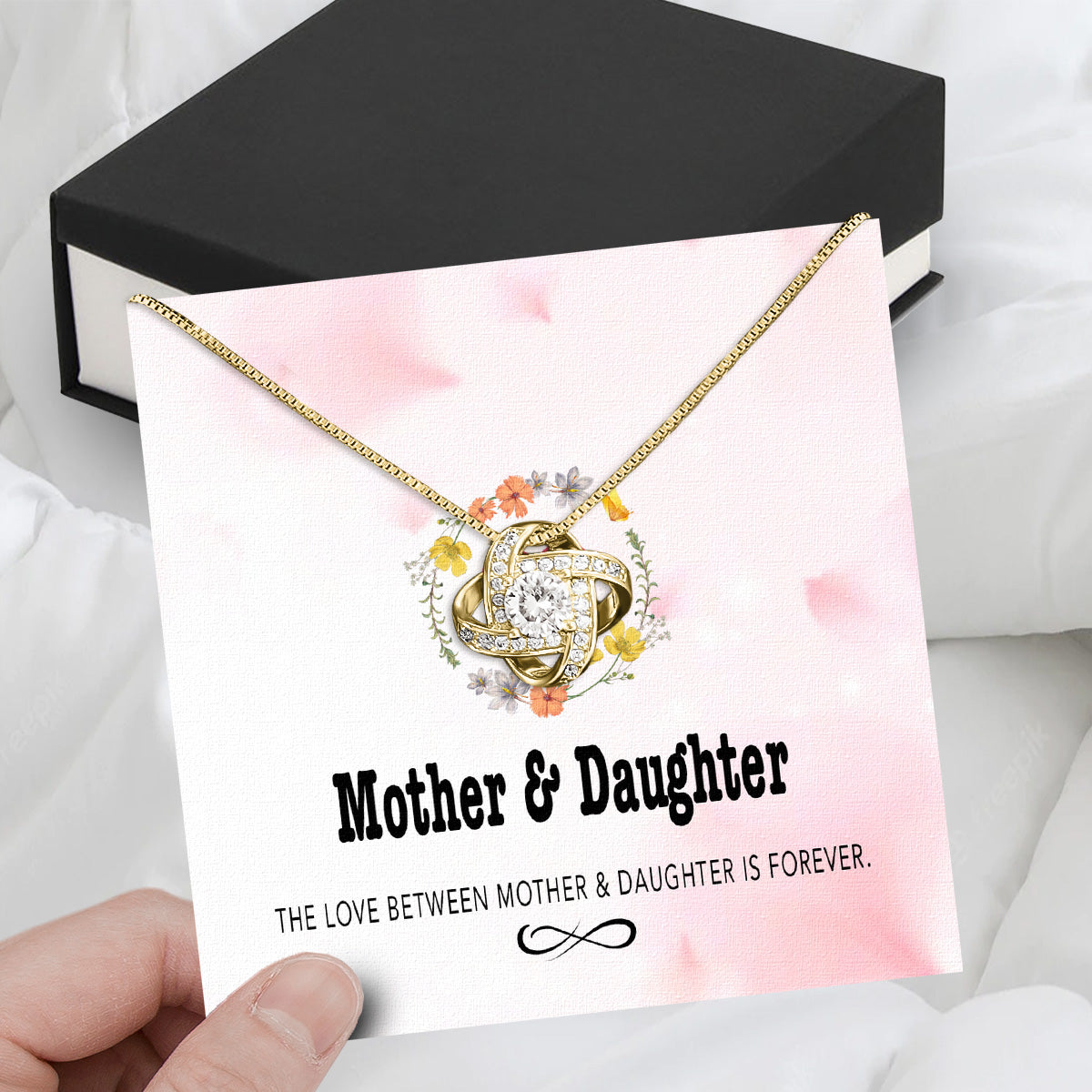 Necklace Gift For Mother Daughter