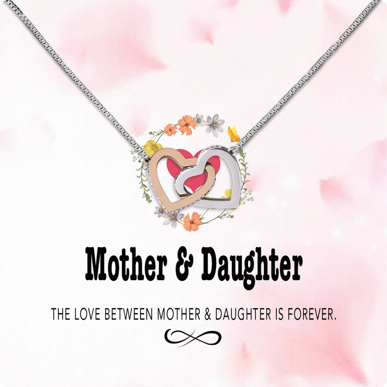 Necklace Gift For Mother Daughter