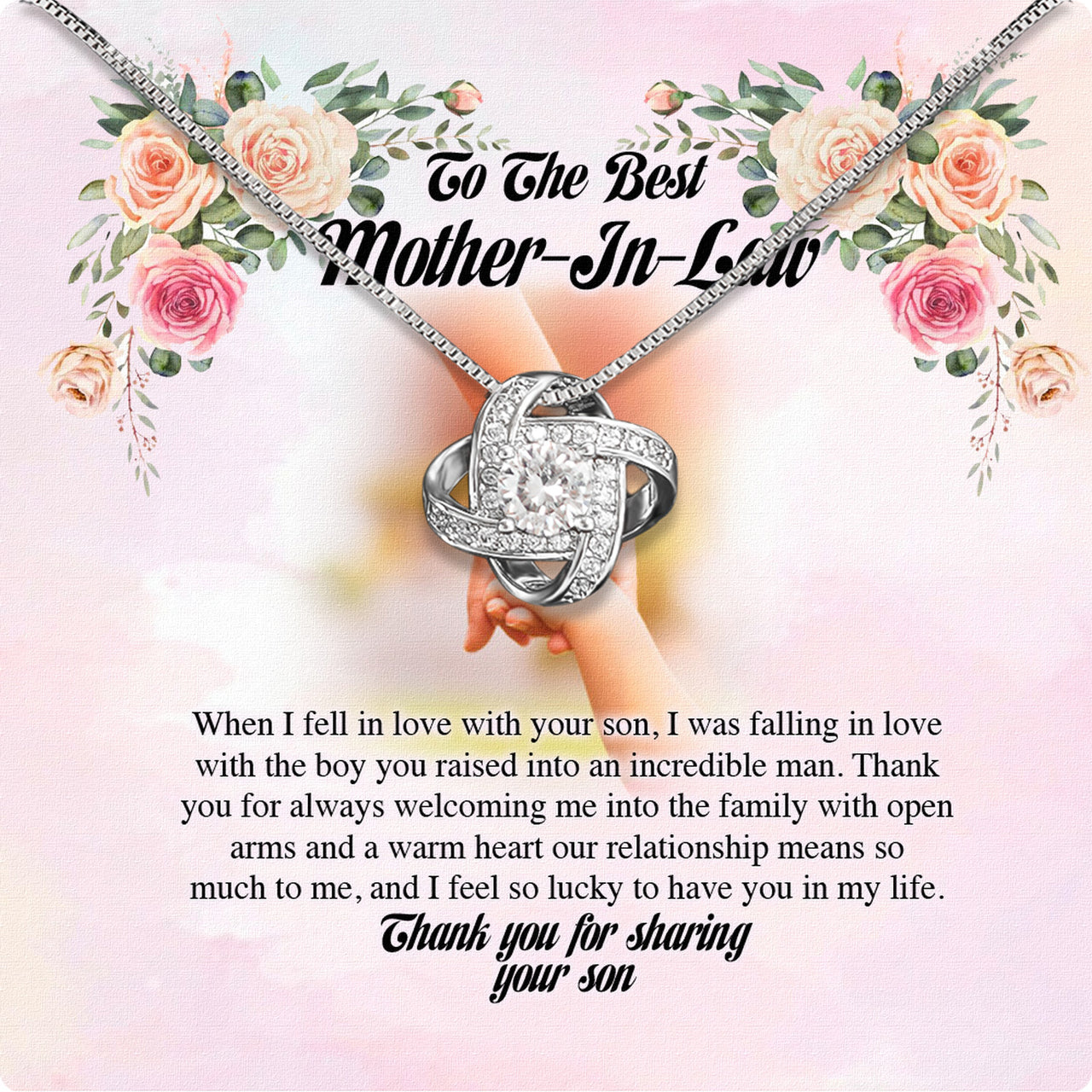 Thoughtful Mother-in-Law Necklace: A Heartwarming Gift of Love and Appreciation