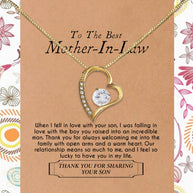 Thoughtful Mother-in-Law Necklace: A Heartwarming Gift of Love and Appreciation