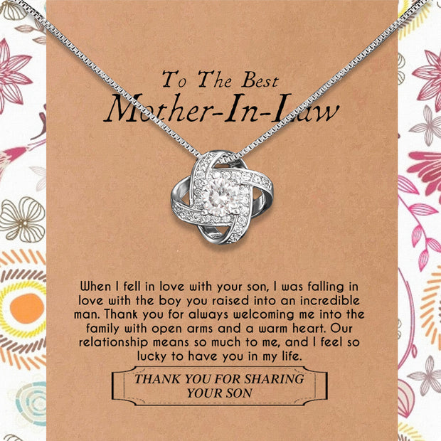 Thoughtful Mother-in-Law Necklace: A Heartwarming Gift of Love and Appreciation