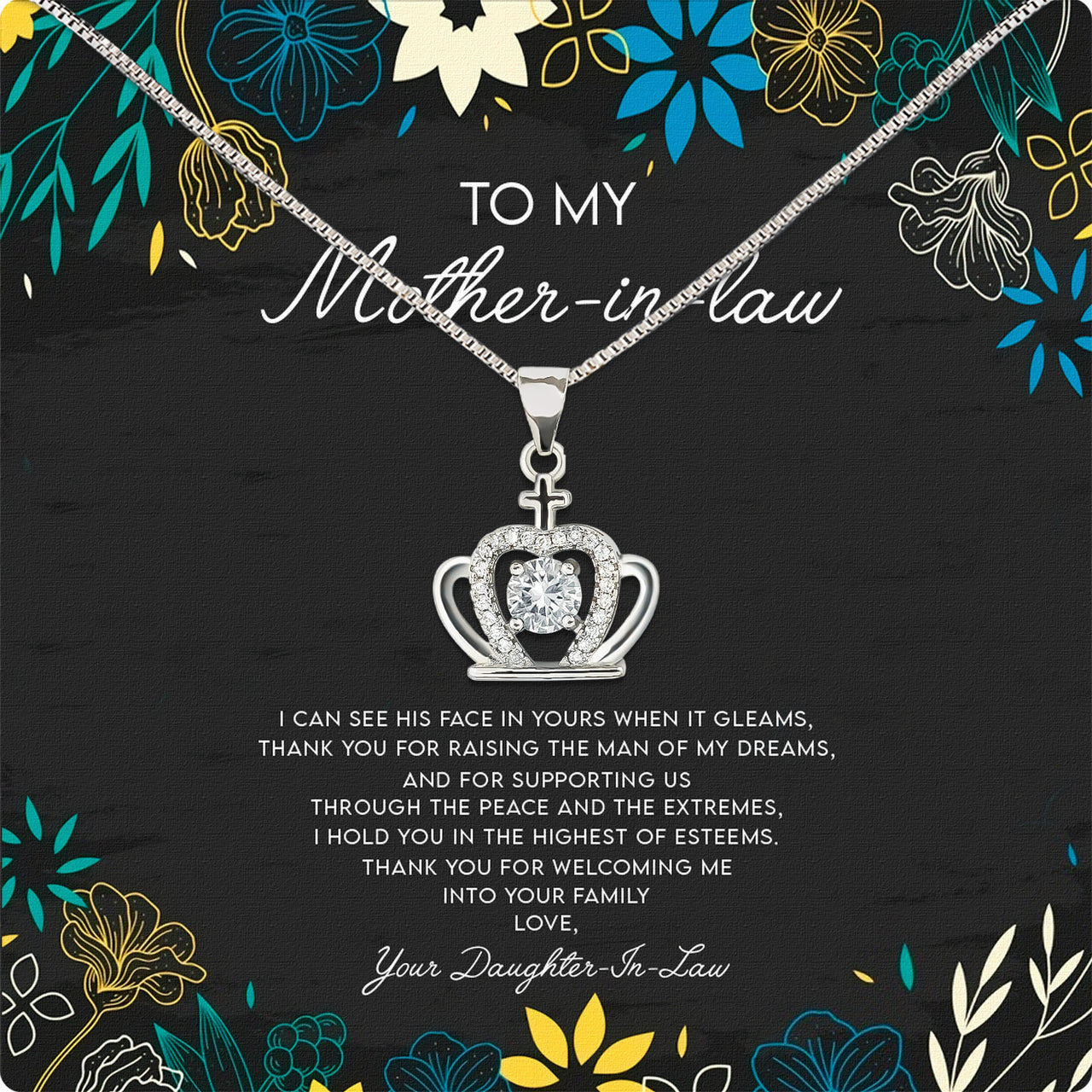 Thoughtful Mother-in-Law Necklace: A Heartwarming Gift of Love and Appreciation