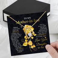 Thoughtful Mother-in-Law Necklace: A Heartwarming Gift of Love and Appreciation