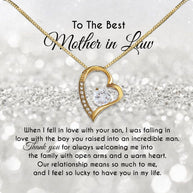 Thoughtful Mother-in-Law Necklace: A Heartwarming Gift of Love and Appreciation
