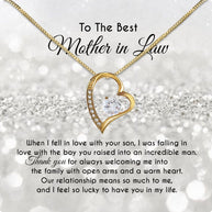 Thoughtful Mother-in-Law Necklace: A Heartwarming Gift of Love and Appreciation