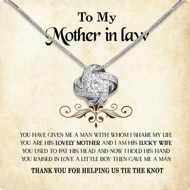 Thoughtful Mother-in-Law Necklace: A Heartwarming Gift of Love and Appreciation