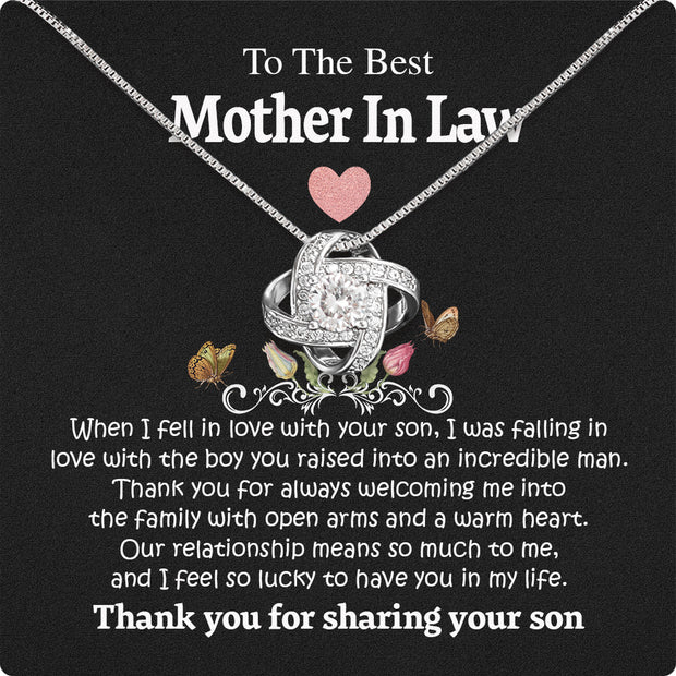 Thoughtful Mother-in-Law Necklace: A Heartwarming Gift of Love and Appreciation