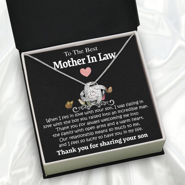 Thoughtful Mother-in-Law Necklace: A Heartwarming Gift of Love and Appreciation