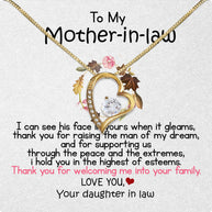 Thoughtful Mother-in-Law Necklace: A Heartwarming Gift of Love and Appreciation