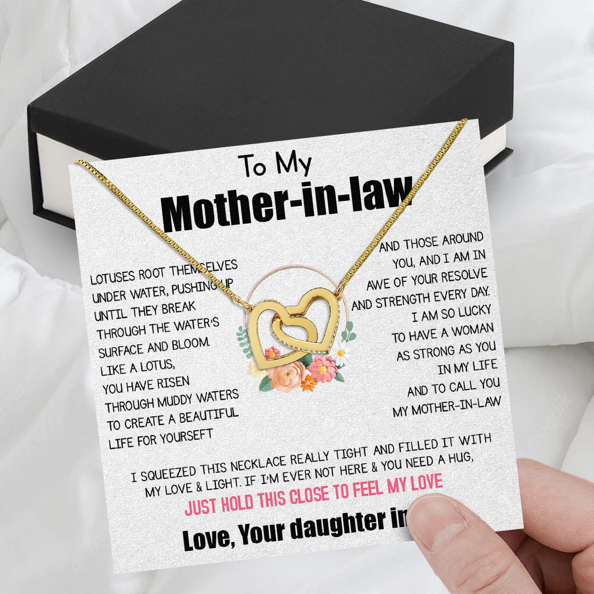 Thoughtful Mother-in-Law Necklace: A Heartwarming Gift of Love and Appreciation