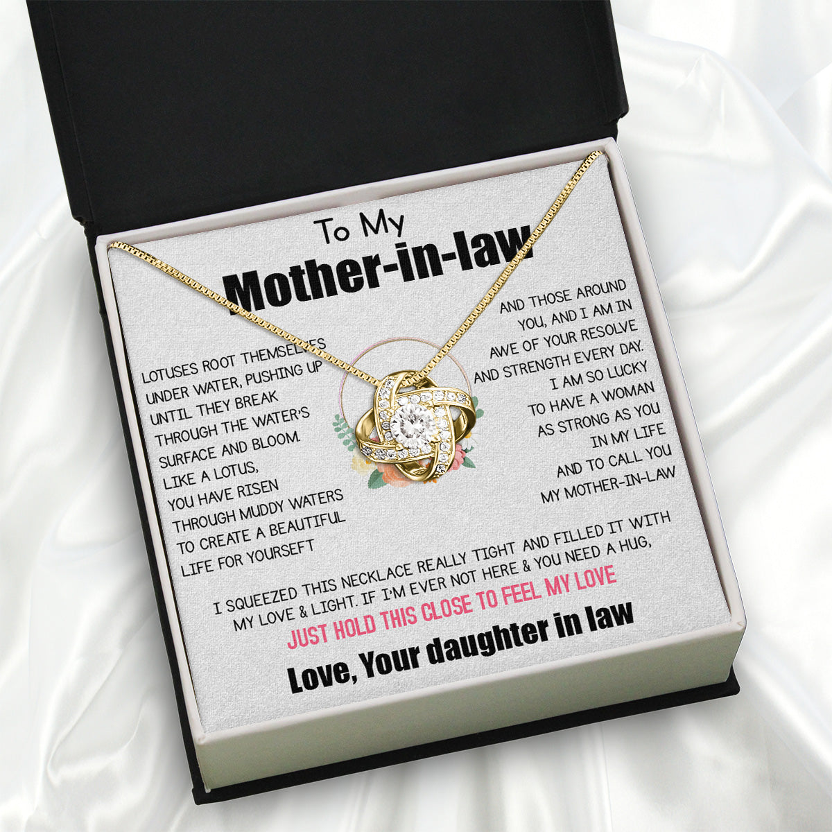 Thoughtful Mother-in-Law Necklace: A Heartwarming Gift of Love and Appreciation