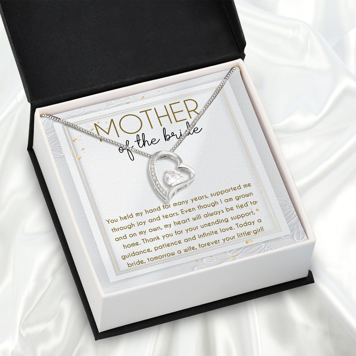 Necklace Gift For Mother Of Bride From Bride