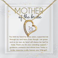 Necklace Gift For Mother Of Bride From Bride