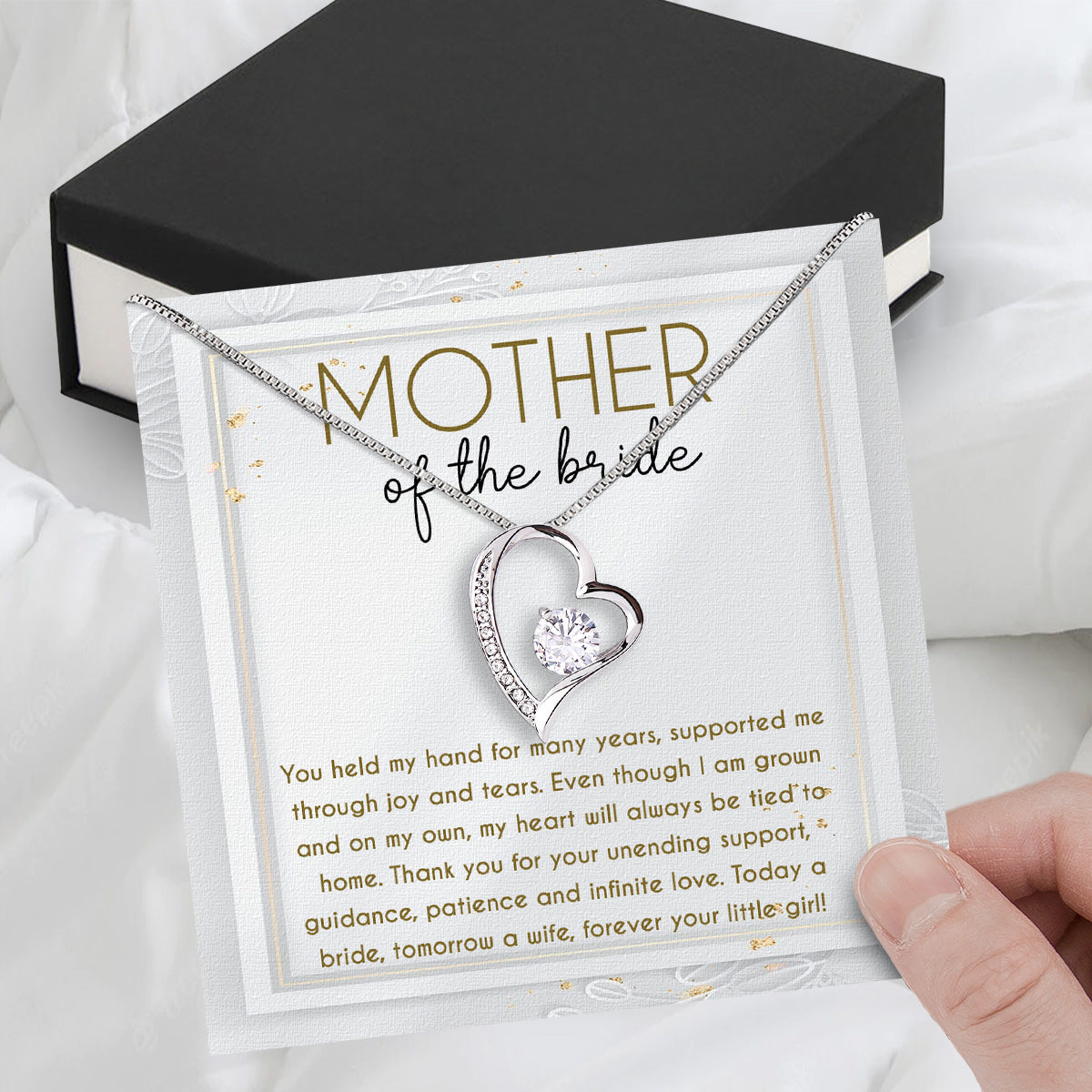 Necklace Gift For Mother Of Bride From Bride