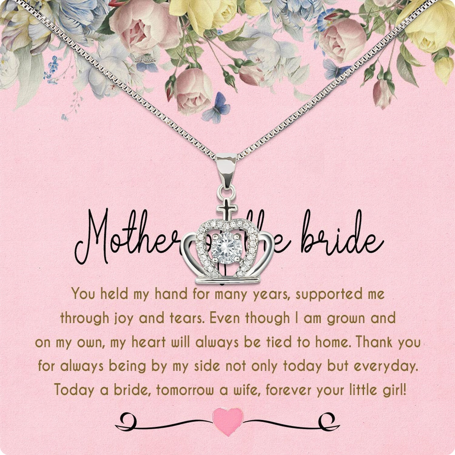 Necklace Gift For Mother Of Bride From Bride