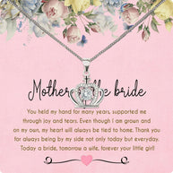 Necklace Gift For Mother Of Bride From Bride