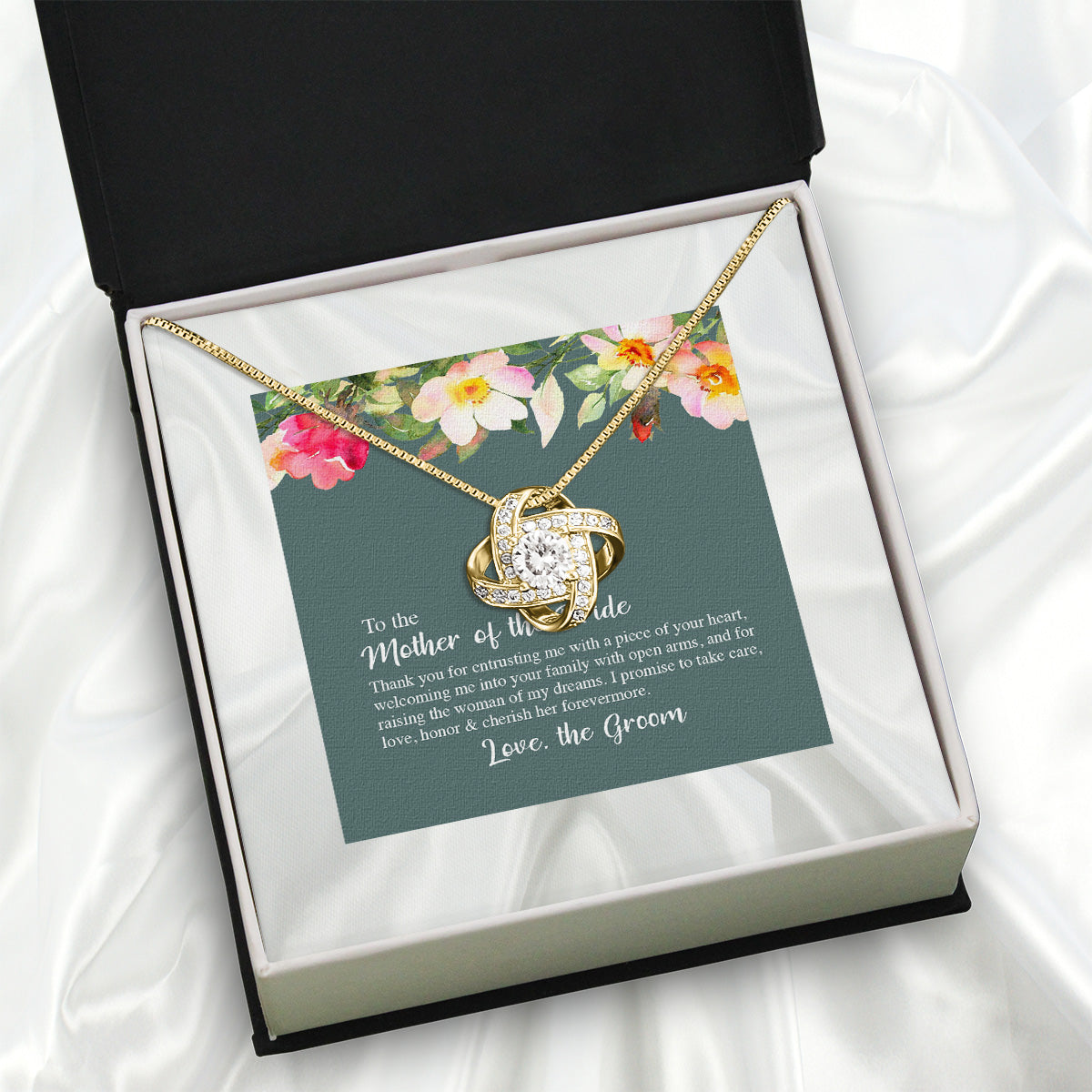 Necklace Gift For Mother Of Bride From Groom