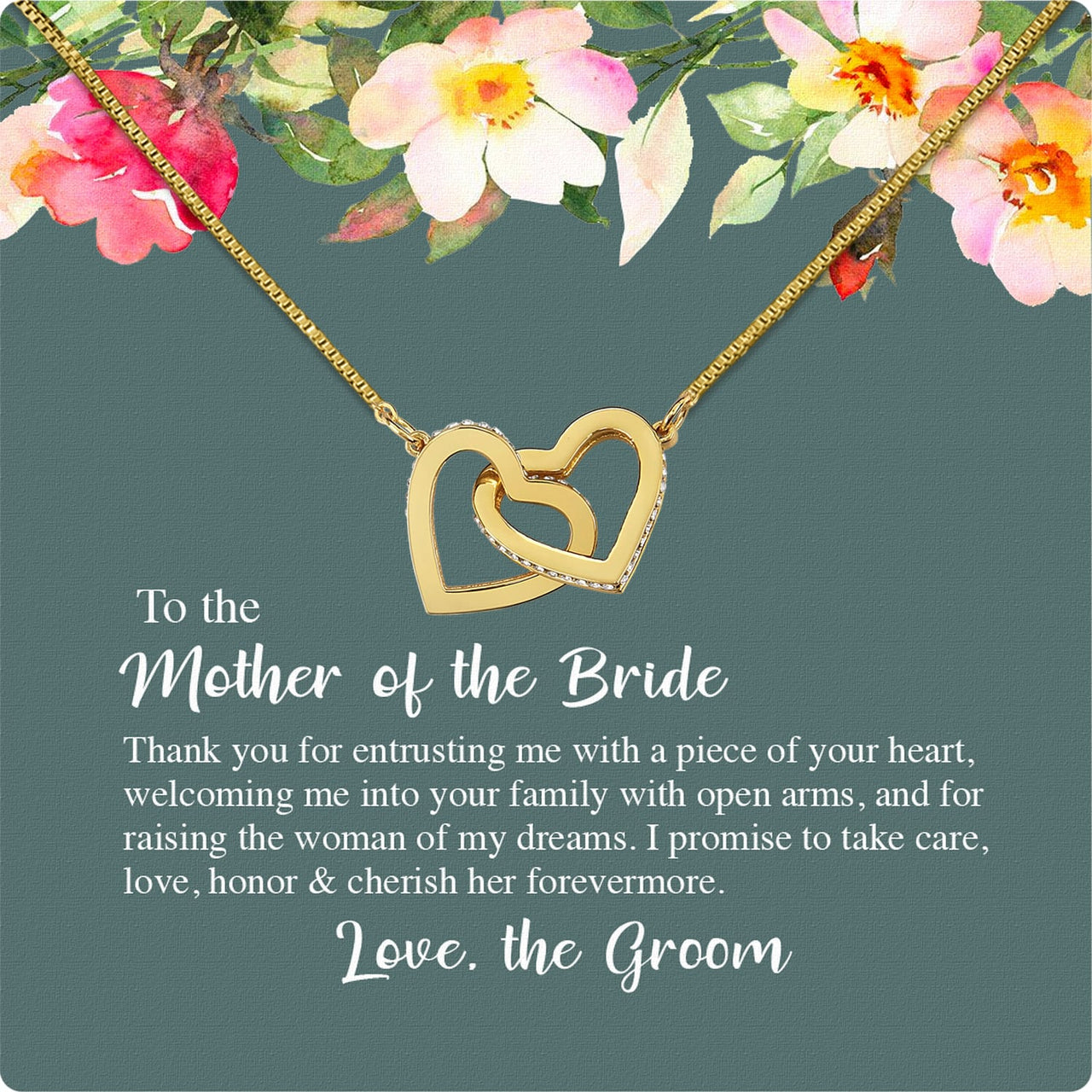 Necklace Gift For Mother Of Bride From Groom