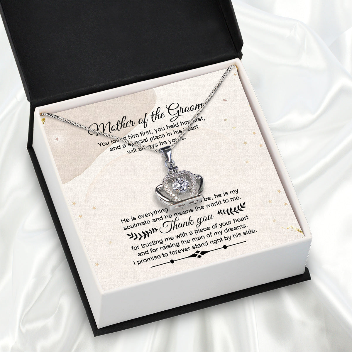 Necklace Gift For Mother Of Bride From Bride