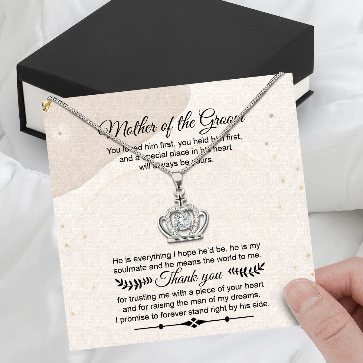 Necklace Gift For Mother Of Bride From Bride