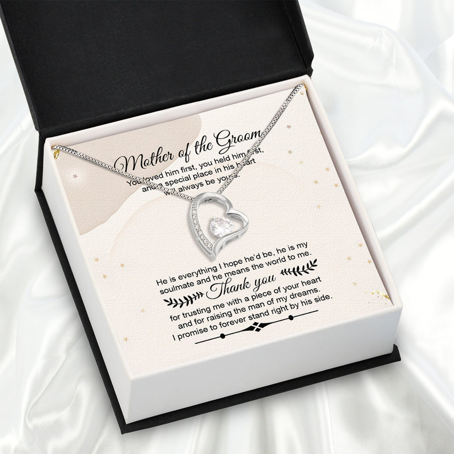 Necklace Gift For Mother Of Bride From Bride