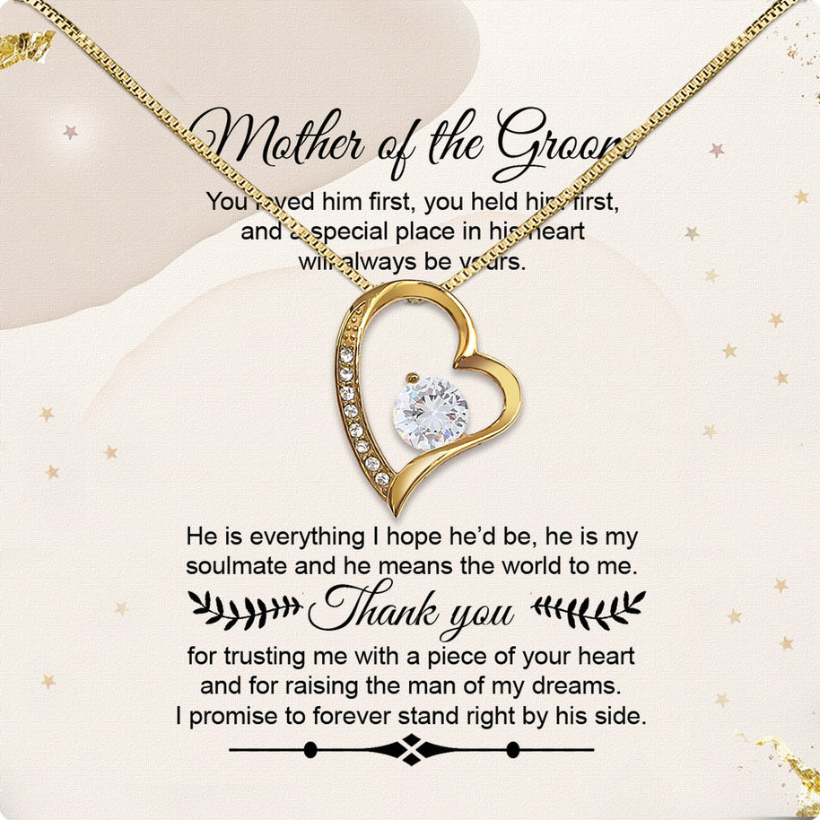Necklace Gift For Mother Of Bride From Bride