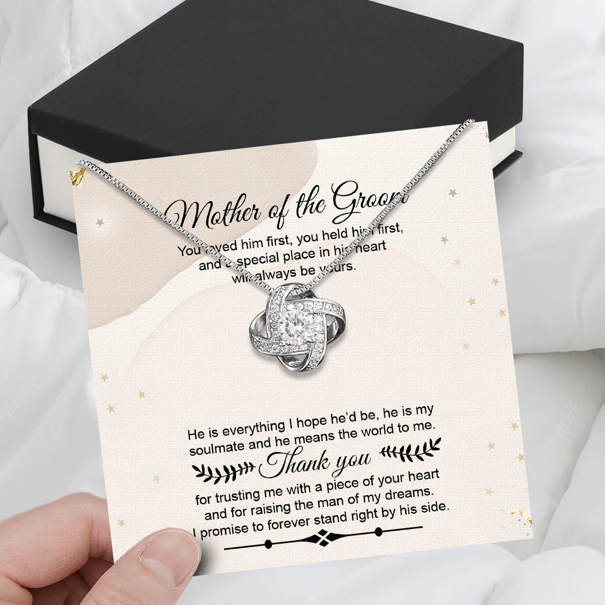 Necklace Gift For Mother Of Bride From Bride