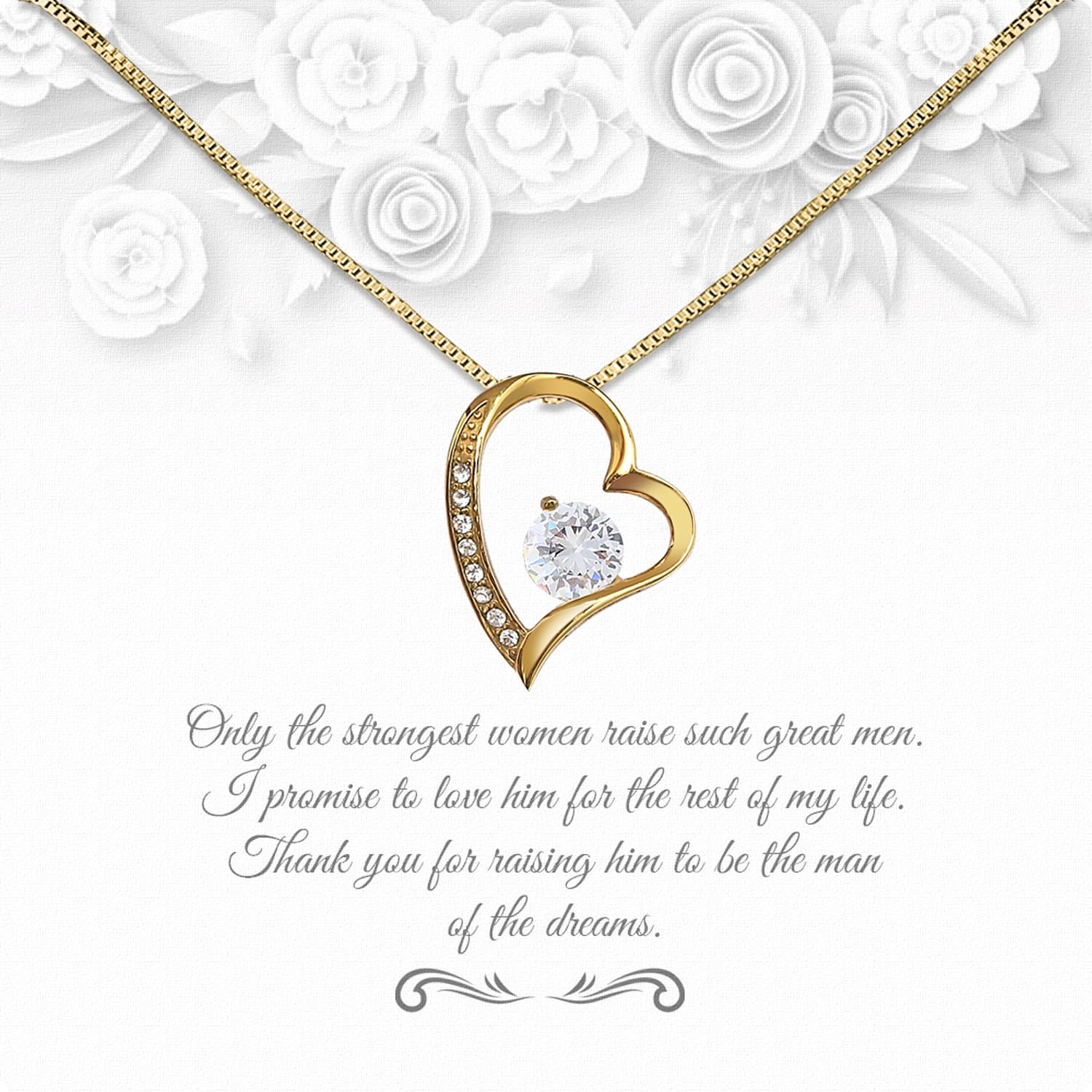 Necklace Gift For Mother Of Bride From Bride