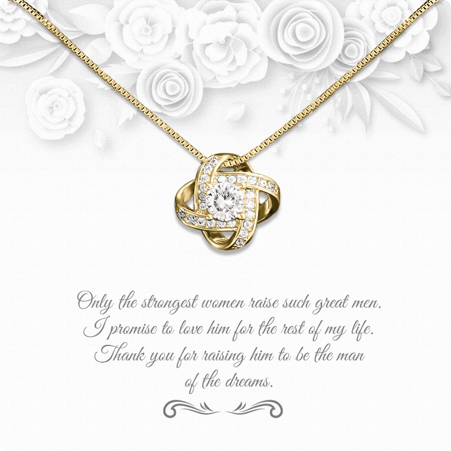 Necklace Gift For Mother Of Bride From Bride