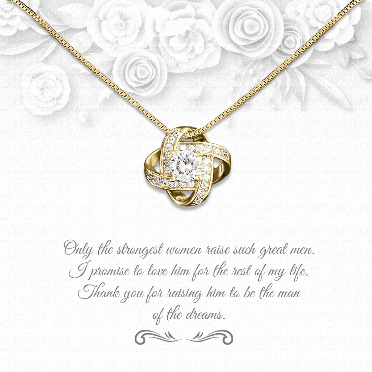 Necklace Gift For Mother Of Bride From Bride