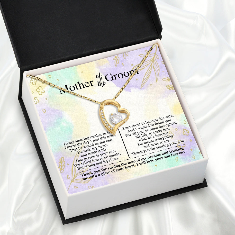 Necklace Gift For Mother Of Bride From Bride
