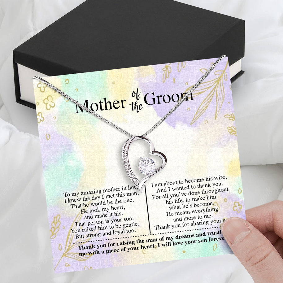 Necklace Gift For Mother Of Bride From Bride
