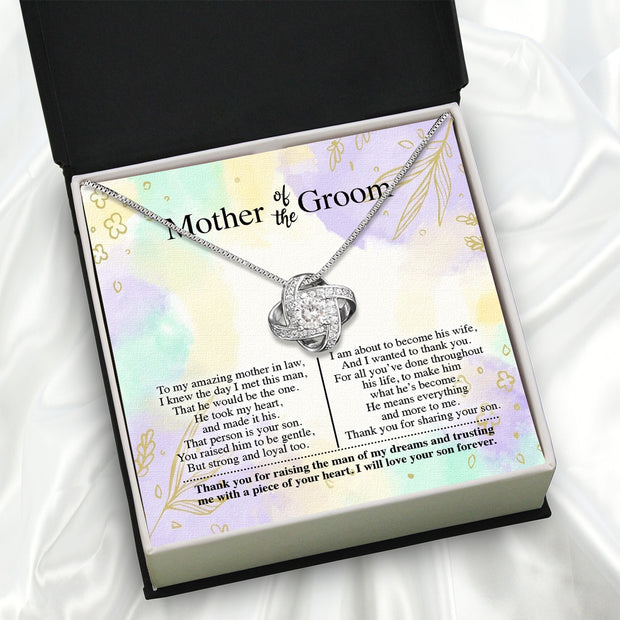 Necklace Gift For Mother Of Bride From Bride