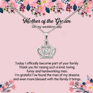 Necklace Gift For Mother Of Bride From Bride