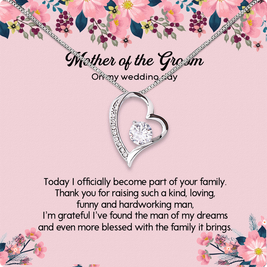 Necklace Gift For Mother Of Bride From Bride